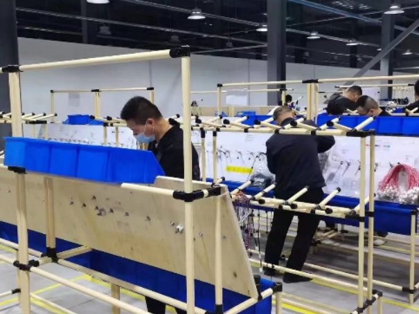 陕西扶风比亚迪线束工厂正式投产